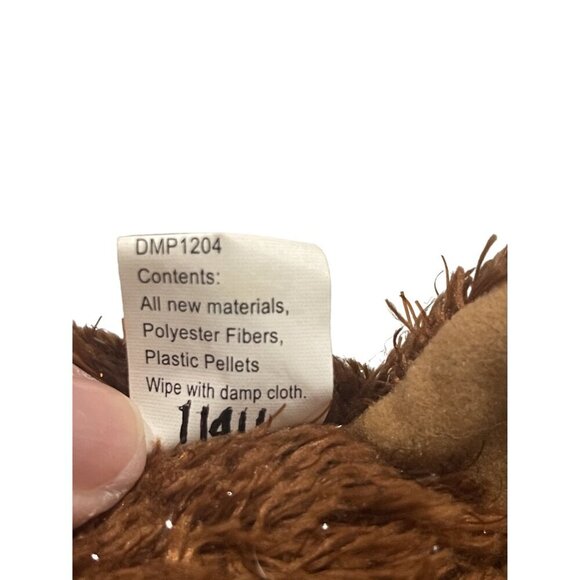 Hallmark Comet Reindeer Plush Toy With Antlers & Red Collar Sparkly fur Sits - Picture 6 of 7